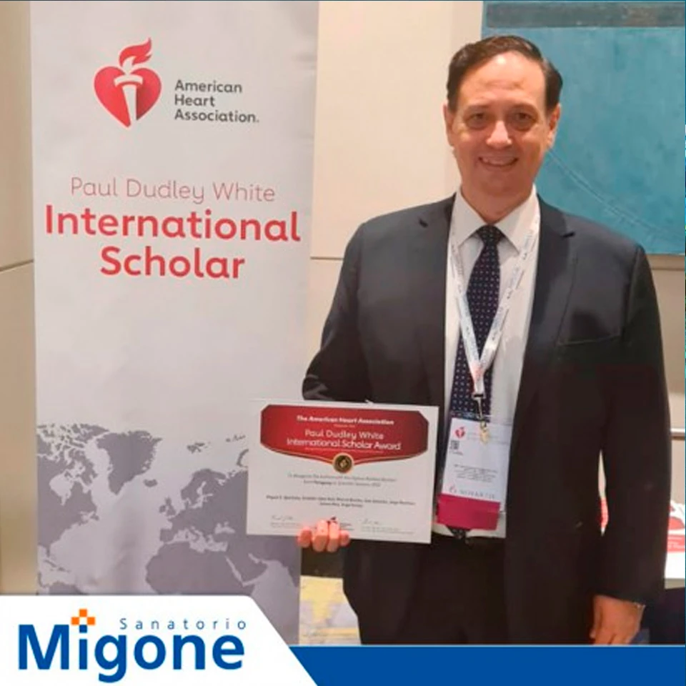 Nuestro Instituto Cardiovascular del Migone recibió una importante premiación internacional